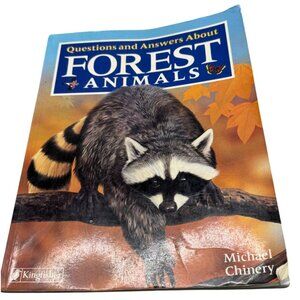 questions answers about forest animals paperback book by Michael Chinery READ
